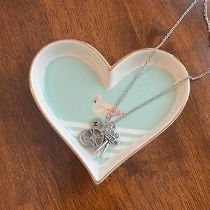 🌺3 for $10🌺 Filmmaker Charm Silver Necklace